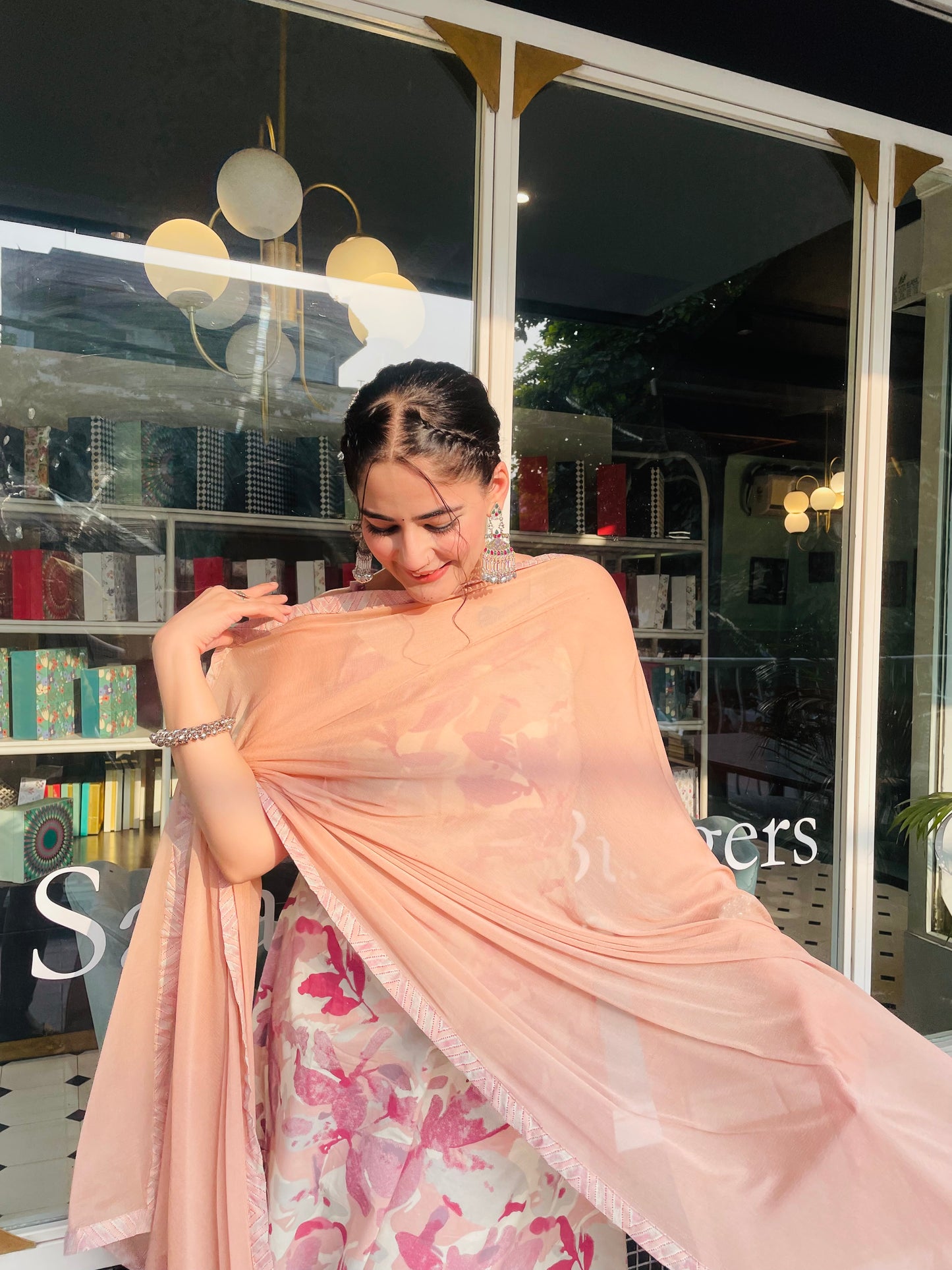 Red White Right Mini Dress