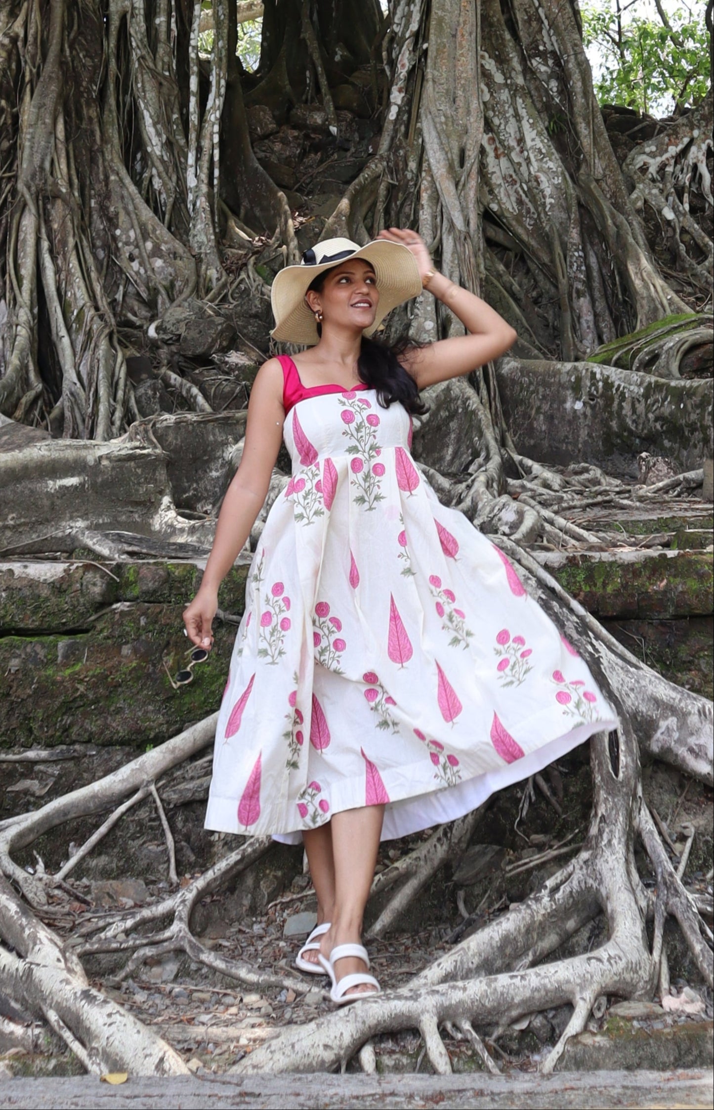 Snow(white) At The Beach Maxi Dress