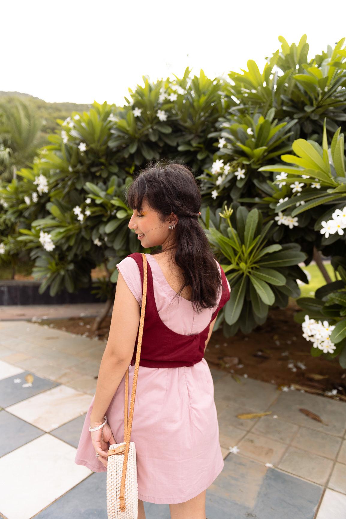 Harness Shrug - Pink Dreamer